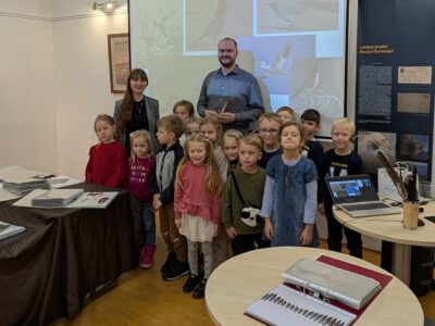  SUSITIKIMAS SU GAMTININKU KAUNO R. SAVIVALDYBĖS VIEŠOJOJE  BIBLIOTEKOJE