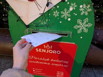 AKCIJA „KALĖDINIS SENJORŲ PAŠTAS“