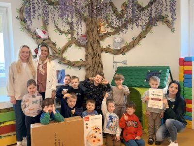 ,,ŽIOGELIŲ“ GRUPĖS SĖKMĖ KONKURSE  ,,MUZIKINĖ MANKŠTŲ LABORATORIJA“