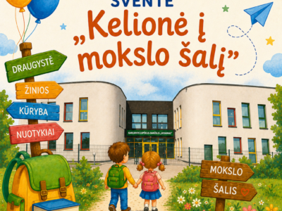 KVIEČIAME Į LOPŠELIO-DARŽELIO „UOSIUKAS” MOKSLO IR ŽINIŲ ŠVENTĘ!